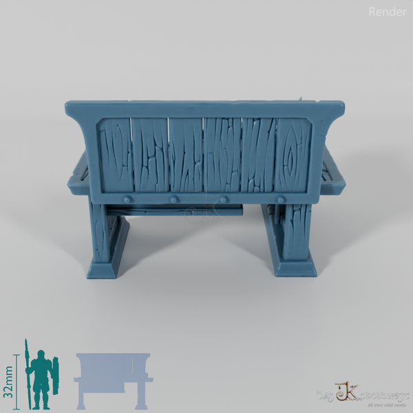 Buchbinderei - Großer Werkstattschreibtisch