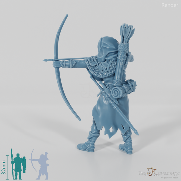 Waldläufer mit Bogen B