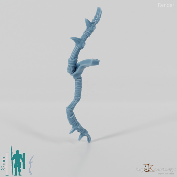 Ork-Bogen mit Rückenbefestigung