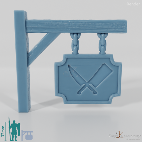 Ladenschild (Metzgerei)