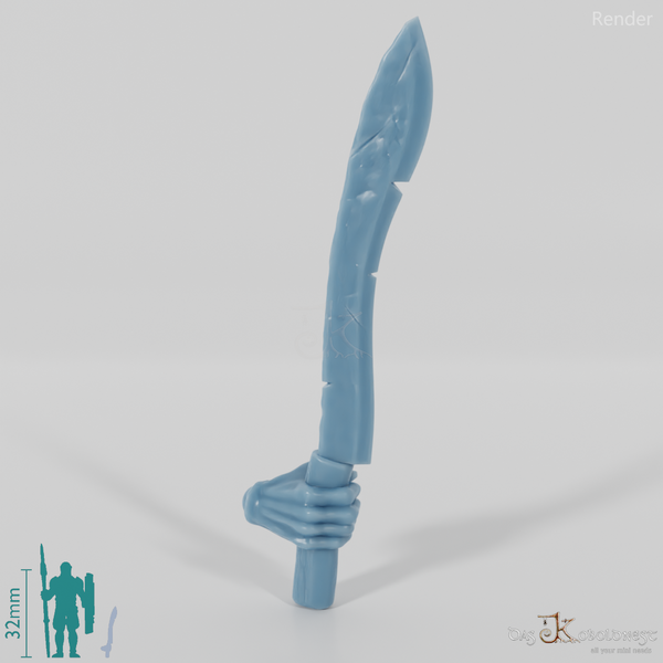 Ork-Schwert E mit Hand