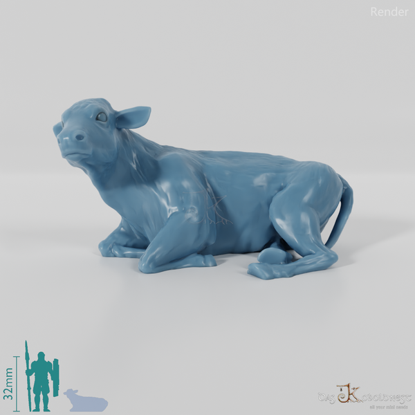 Rind - Liegendes Kalb