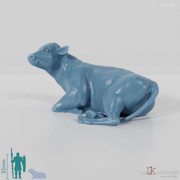 Rind - Liegendes Kalb