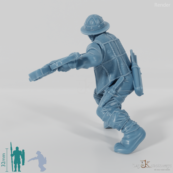 Banditen - Deserteur 02 mit Armbrust