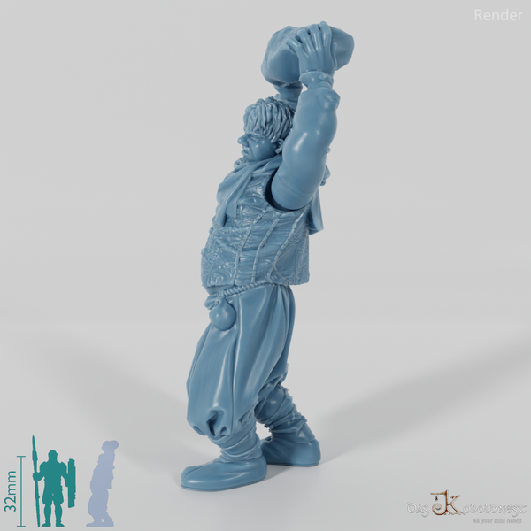 Banditen - Deserteur 03 mit Felsbrocken