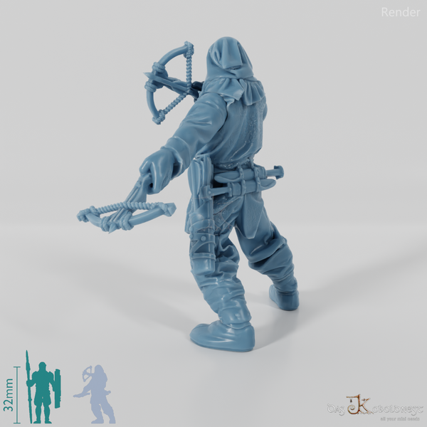 Banditen - Deserteur 06 mit alternativen Armbrüsten