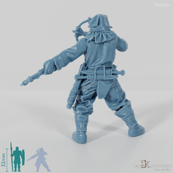 Banditen - Deserteur 06 mit alternativen Armbrüsten