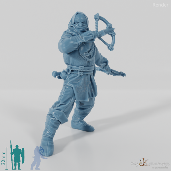 Banditen - Deserteur 06 mit alternativen Armbrüsten