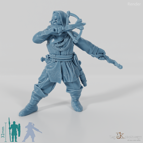 Banditen - Deserteur 06 mit alternativen Armbrüsten