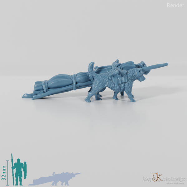 Hund - Struppige Lastenhunde