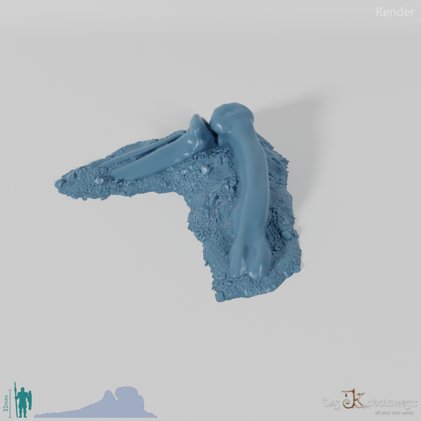 Drachenskelett - Knie