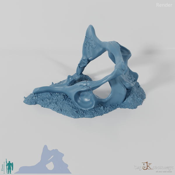 Drachenskelett - Hüftknochen