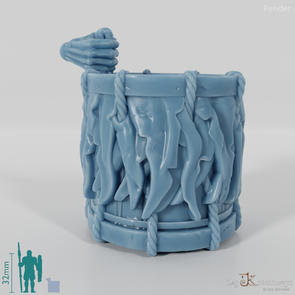 Geister-Trommel mit Hand