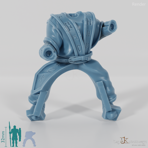 Modularer Zwergen-Runenschmied (Beritten)