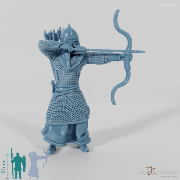 Ostmenschen-Bogenschütze 01