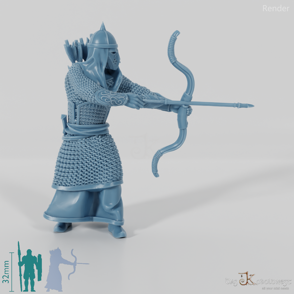 Ostmenschen-Bogenschütze 03