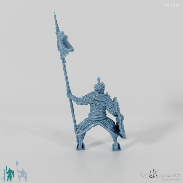 Ostmenschen-Kataphrakt Bannerträger - Reitpose