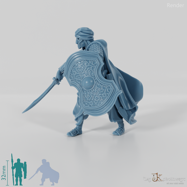 Ostmenschen-Schwertkämpfer 04