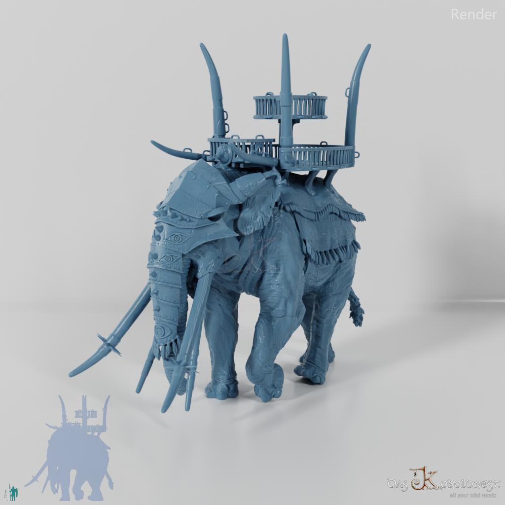 Elefant - Gewaltiger Kriegselefant