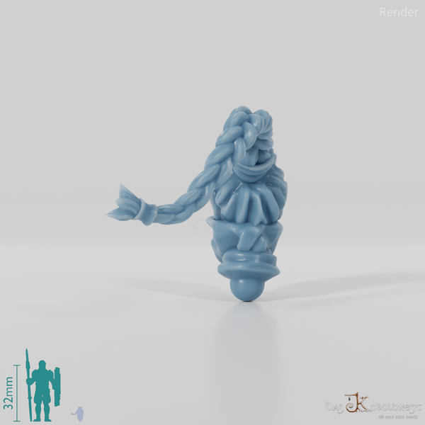 Elfenkopf - Weiblich B mit Maske