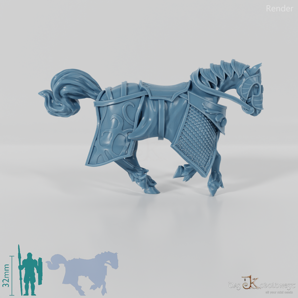 Pferd - Elfisches Schlachtross