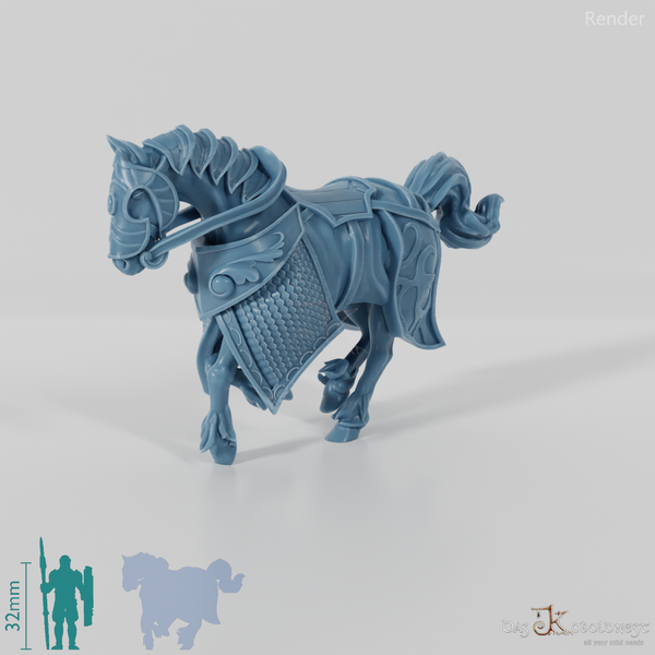 Pferd - Elfisches Schlachtross