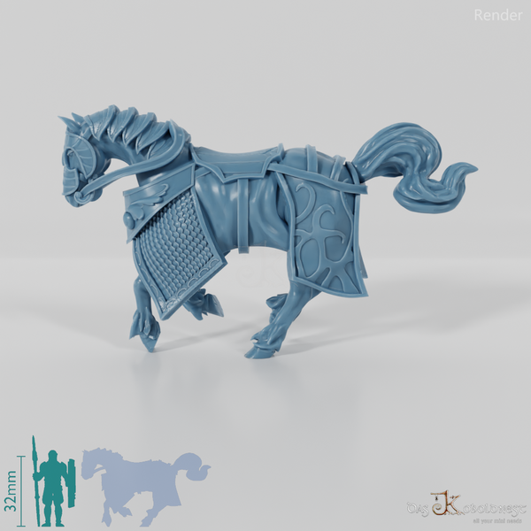 Pferd - Elfisches Schlachtross