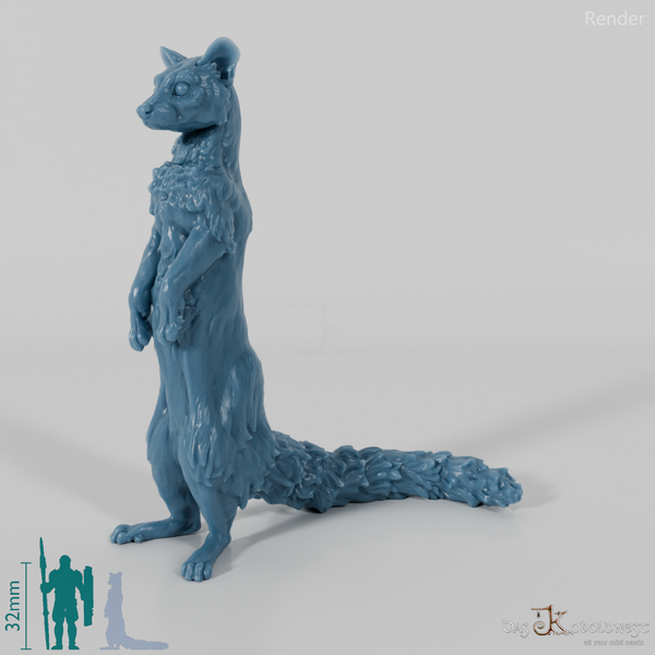 Schleichkatze - Kleinfleck-Ginsterkatze 03