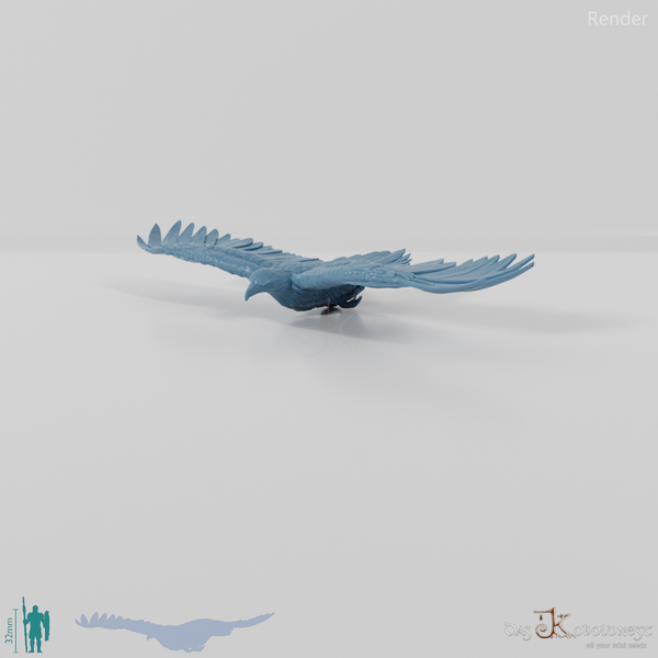 Raubvogel - Riesenadler, Gleitend