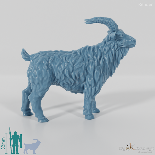 Ziege - Neugieriger Ziegenbock