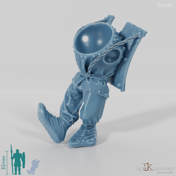 Goblinkörper mit Schild 3