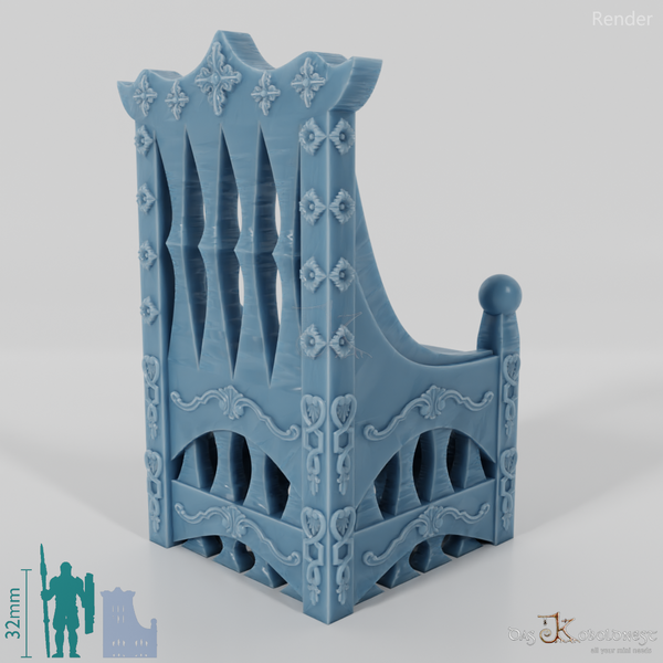 Stuhl - Gonthanischer Holzstuhl