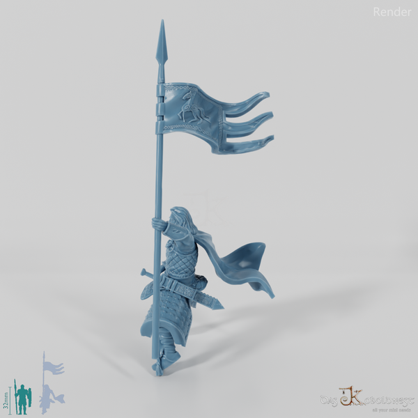 Gumann, Standartenträger der Pferdeherren (Beritten)