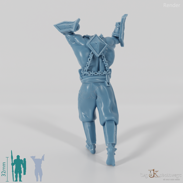 Modularer Halbork-Berserker B