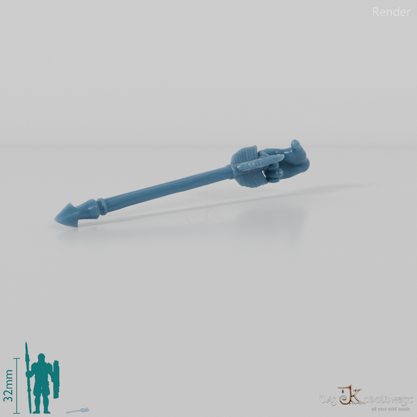 Halbling-Hand mit Pfeil