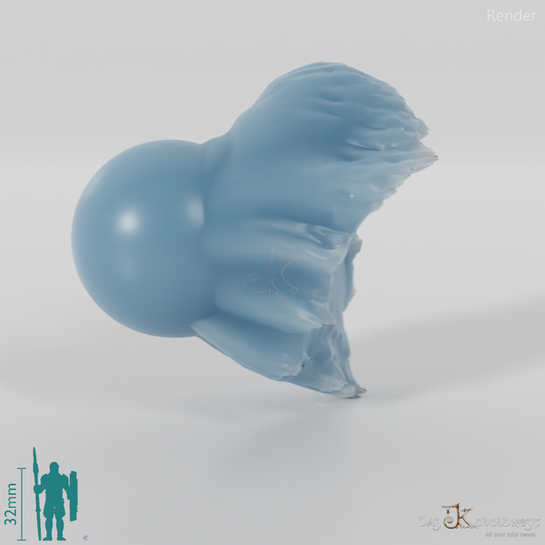 Geister-Hand, verstümmelt