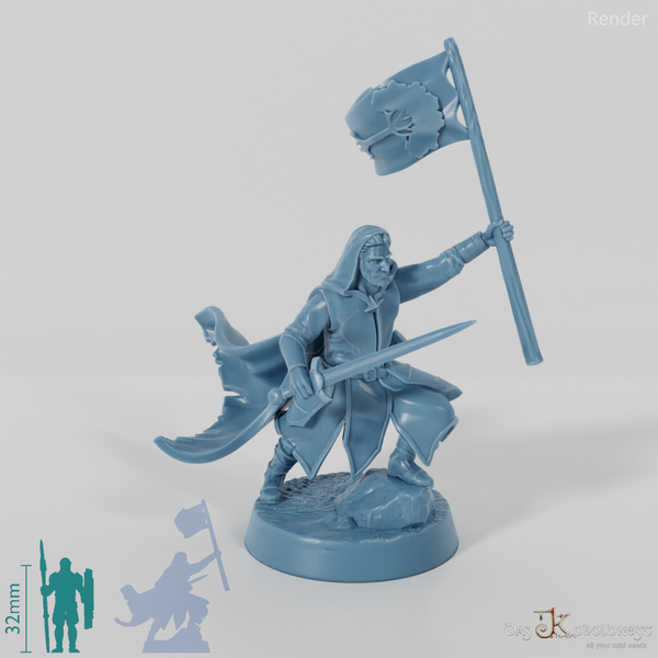 Heathbrant, Bannerträger der Waldläufer