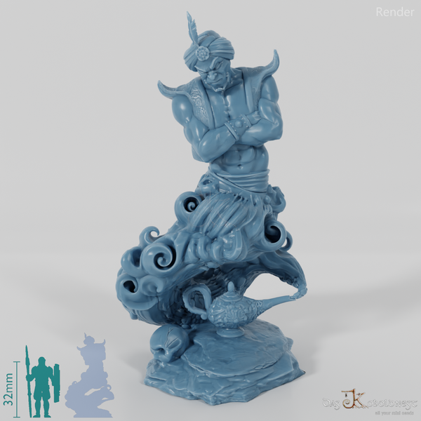 Dschinn aus der Flasche