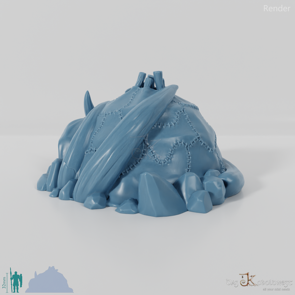 Archaische Knochenhütte