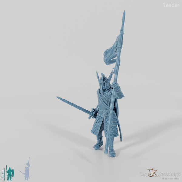 Schwingenritter der Lehnsgüter - Bannerträger 01