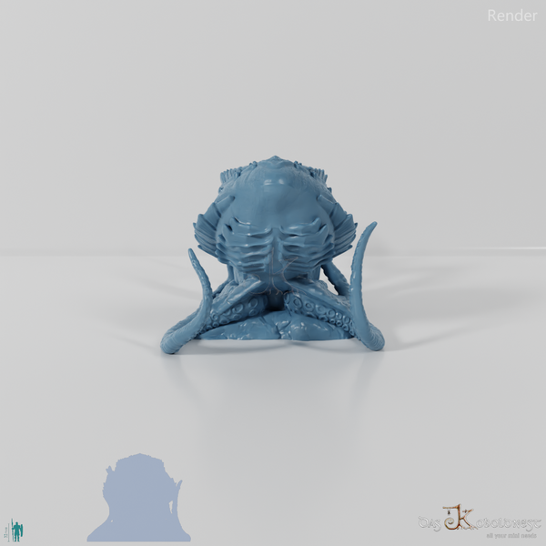 Tintenfisch - Riesenkrake in der Tiefsee