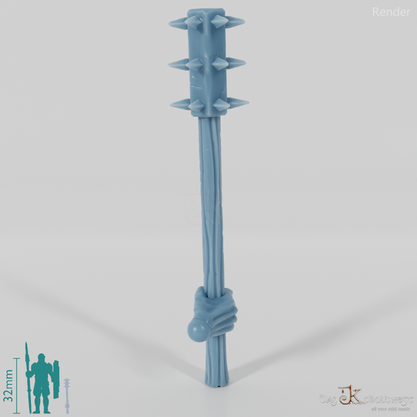 Geister-Streitkolben A mit Hand