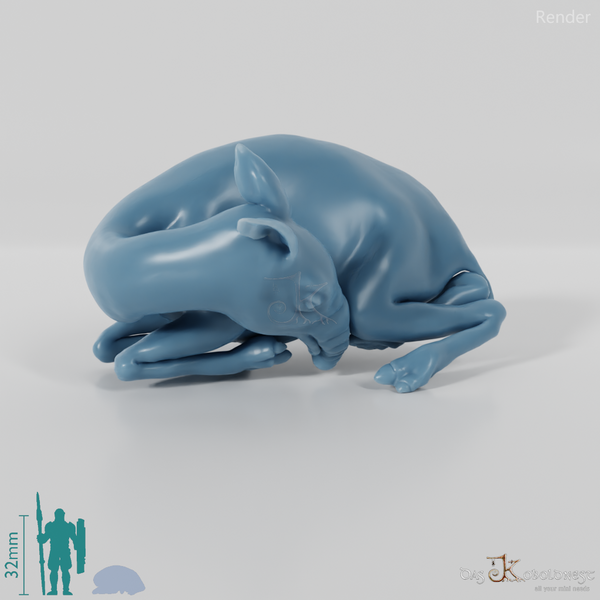 Macrauchenia patachonica 08 (Jungtier) - JJP