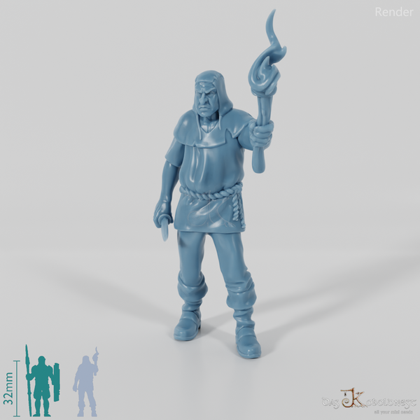 Theobald, Aufgebrachter Dorfbewohner 02