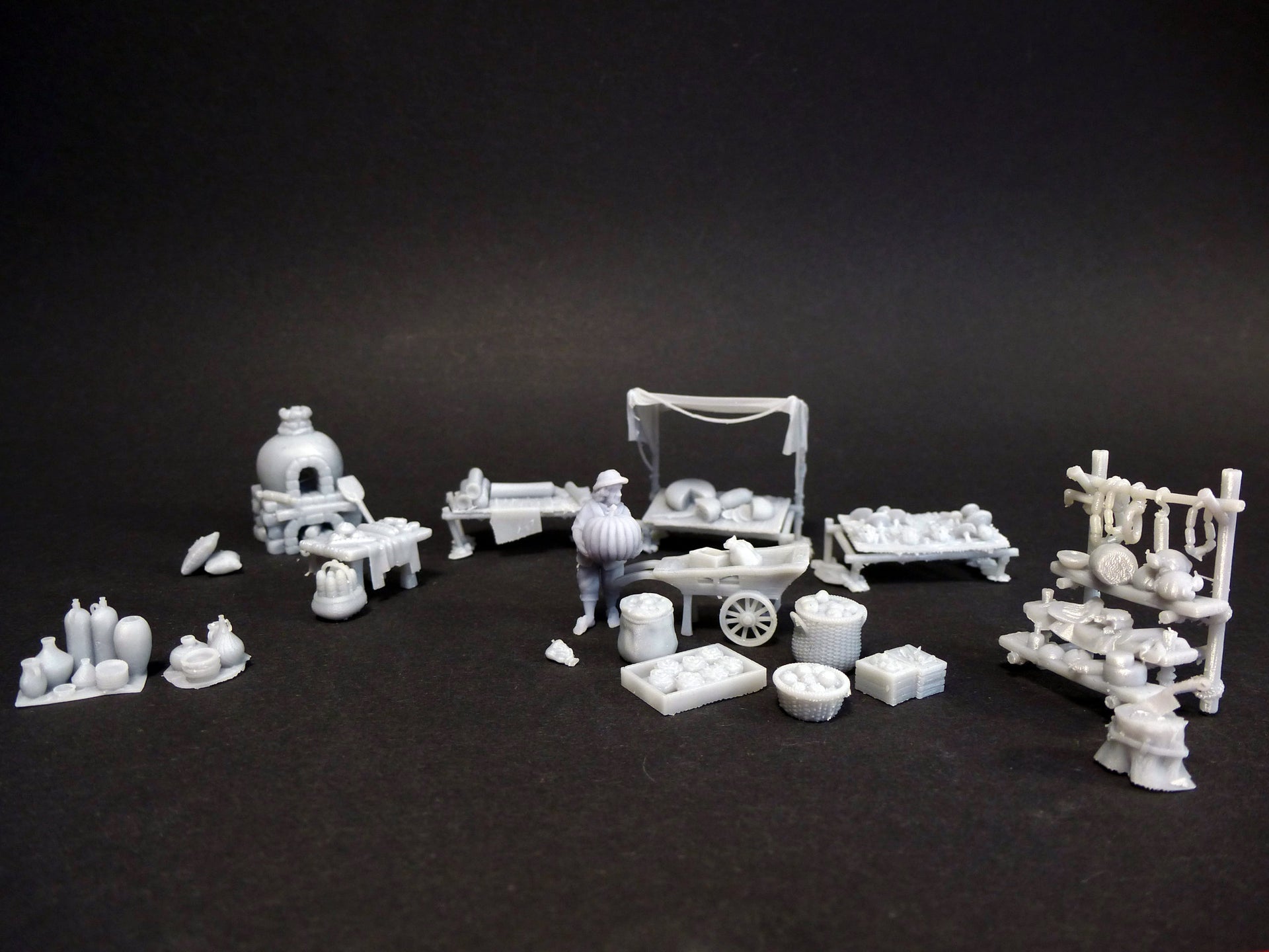 Halfling Market Day Diorama Set