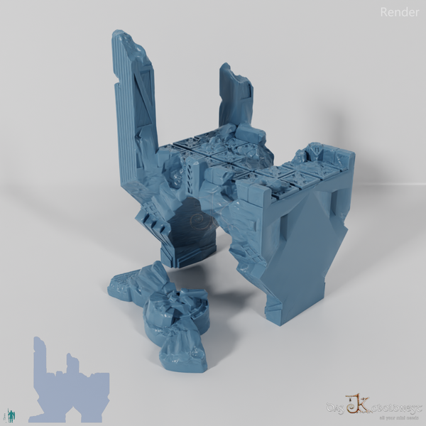 Monumentale Zwergenbrücke