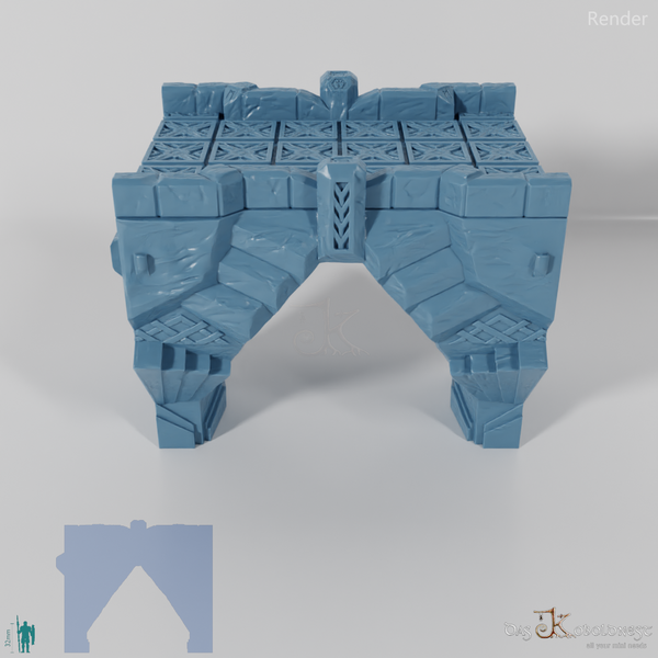 Monumentale Zwergenbrücke