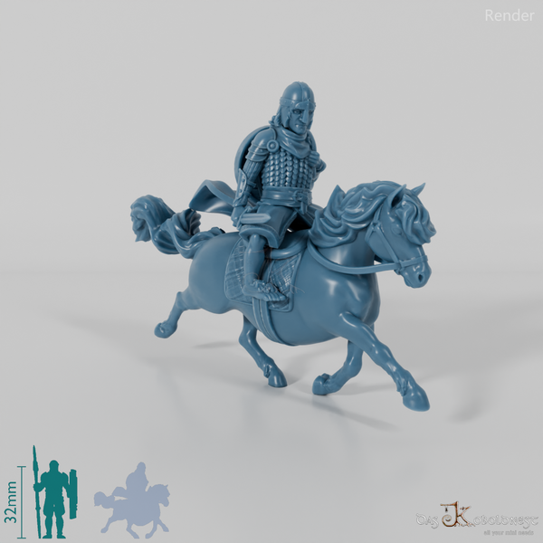 Mippin, Halbling-Krieger der Pferdeherren auf Pony