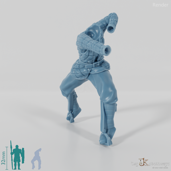 Modulare Reitervolk-Schützin 2 (Beritten)