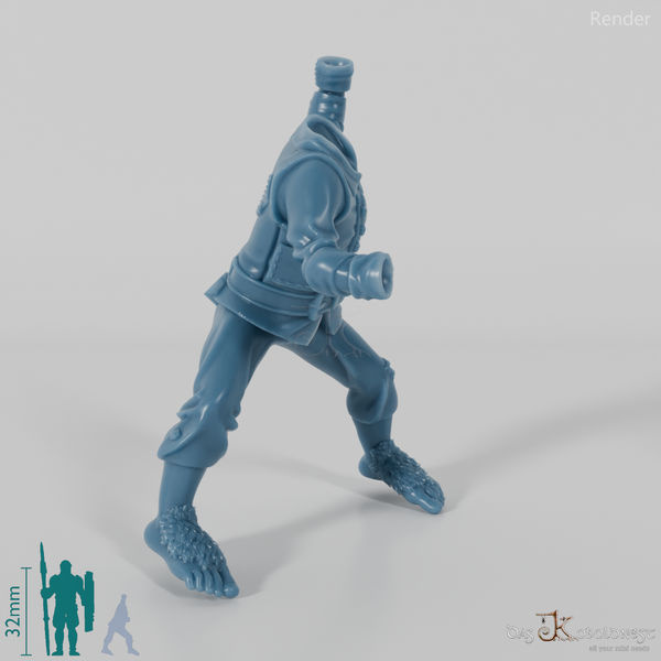 Halblingkörper - Reiter A (Beritten)